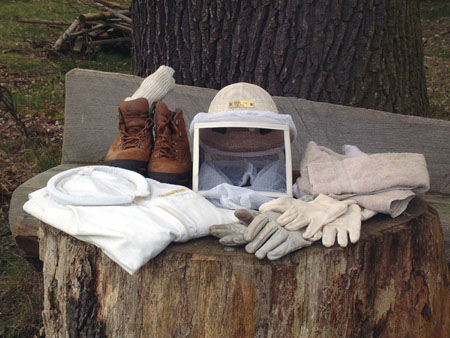 Schutzausrüstung zur Umsiedelung von Wespen- und Hornissenvölkern